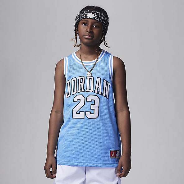 Baby blue jordan shirts online
